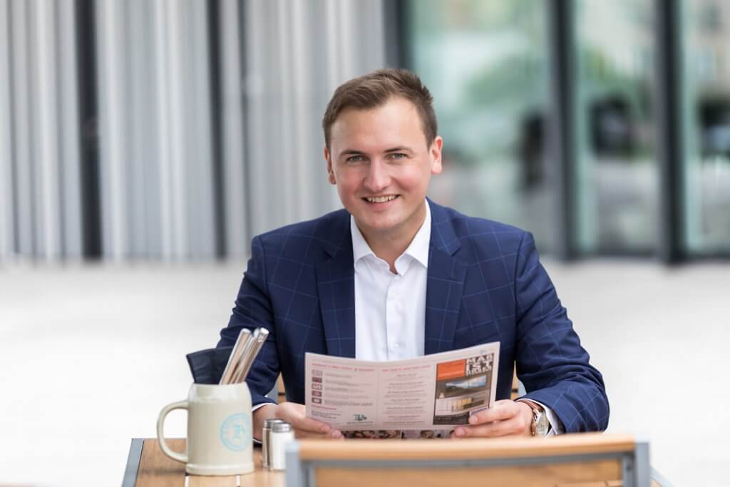 Businessfotografie: Porträt im Anzug